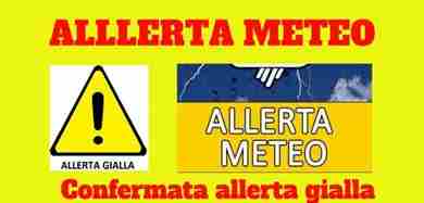 Maltempo: allerta gialla in Fvg per piogge intense 