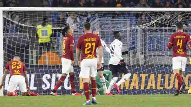 Calcio: Serie A Classifica del campionato dopo l'anticipo della 23/a giornata, Roma-Bologna.