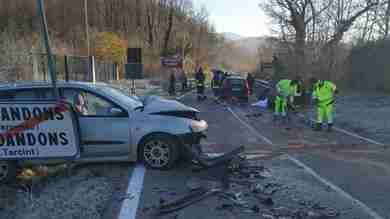 Incidente stradale dagli esiti mortali questa mattina all’alba tra Nimis e Tarcento in località Pradandons. 