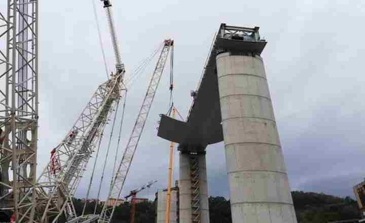 PONTE GENOVA, SINDACO BUCCI: 'A MAGGIO FORSE LA PRIMA AUTO'    