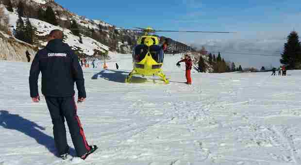 Incidenti montagna: cade con sci, ferita bambina di 9 anni  