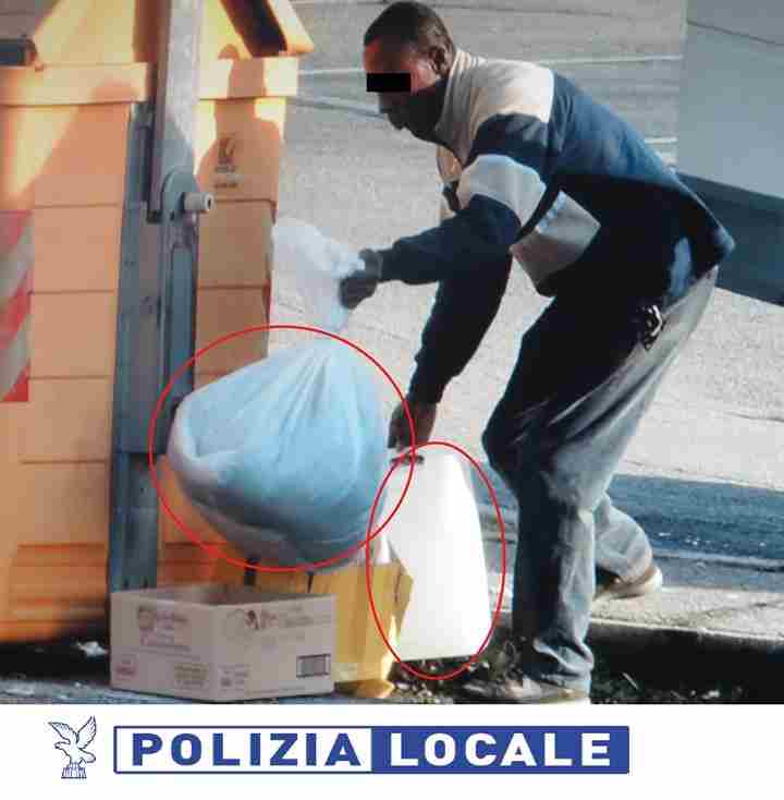 PORDENONE : INCIVILI ALLA RIBALTA RIPRESE DALLE FOTOTRAPPOLE Quando si vedrà anche il viso è sempre troppo tardi